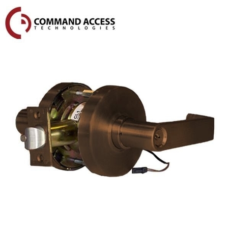 COMMAND ACCESS Low Energy Storeroom Clutching Lever Fail Safe, Unlocked Lever, Operating Voltage 11-30, Built in Re CAT-CL180LE-EU-L6-613-SC-11V-30V-REX